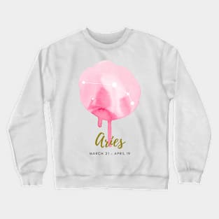 Zodiac Aries Artprint Illustration Poster Drawing Art Print Constellation Astrology Crewneck Sweatshirt